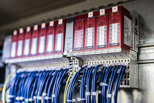 Assembly and wiring of electrical cabinets.